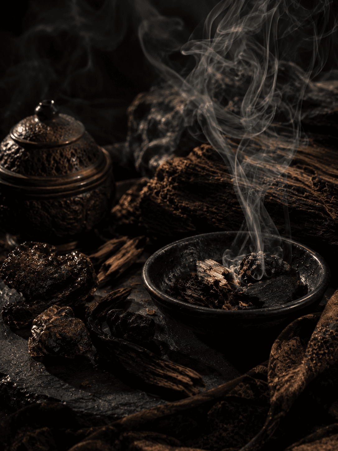 Smoky fragrances